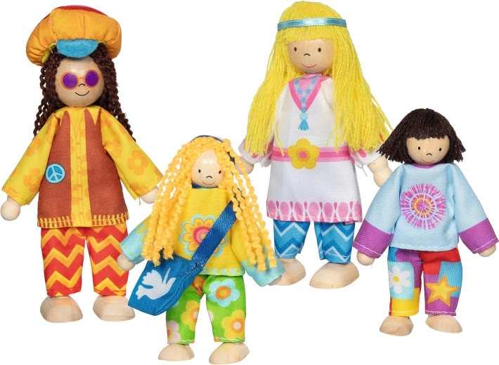 Goki66 buigbare figuurtjes Love & Harmony family (4 st.)