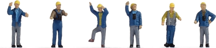 Noch set figuren rangeerders – tijdperk III–IV (H0)