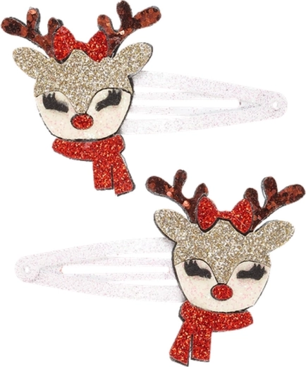Souza! Jingla-haarspeldjes met kerstmotief, 2 stuks