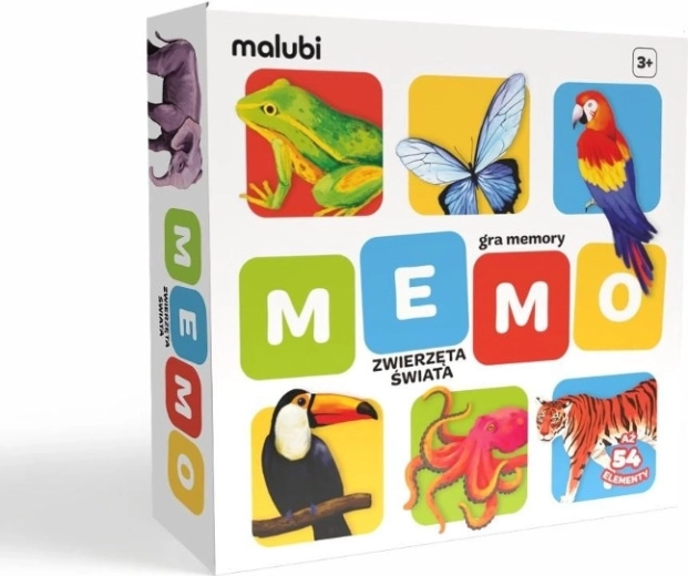Memoryspel Dieren van de Wereld