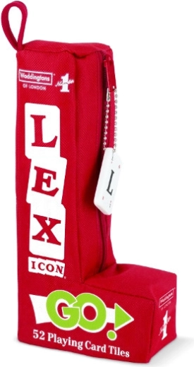 Gezelschapsspel LEX ICON GO – vlotte woordspel voor in je broekzak