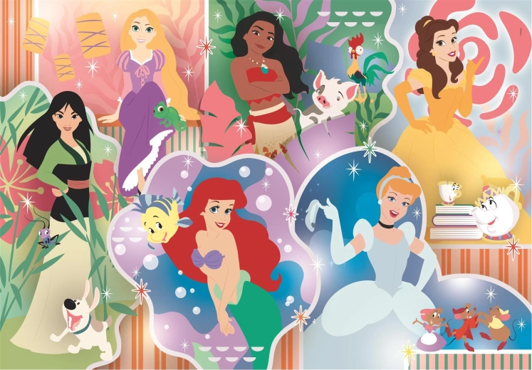 Maxi-puzzel Disney Prinsessen 24 stukjes CLEMENTONI