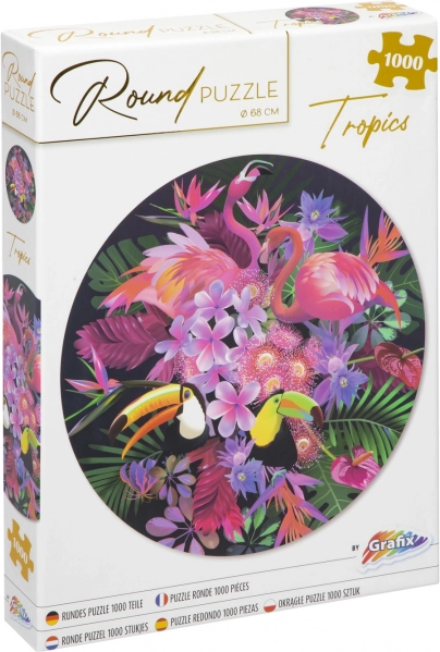 Ronde puzzel Tropic 1000 stukjes