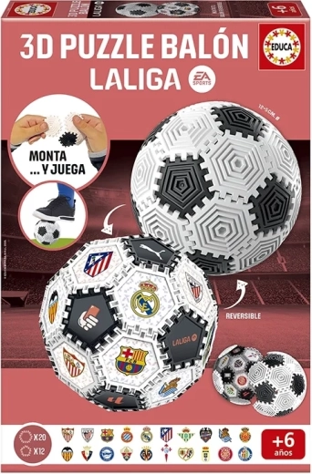 Educa 3D-puzzel Build&Play voetbal La Liga 32 stukjes