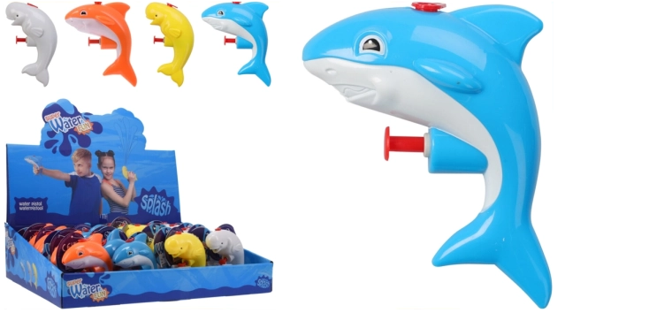 Waterpistool met zeedierenmotieven 12 × 6 × 4 cm