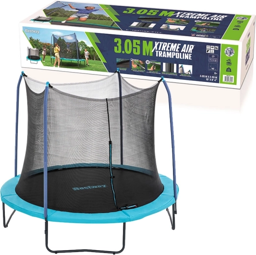 Trampoline Bestway Xtreme Air 305 × 255 cm met veiligheidsnet
