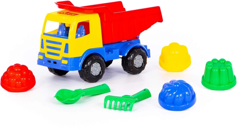 Kinderzandset met kiepwagen