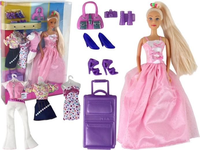 Accessoires voor Lucy-pop Prinsessenkoffers Set