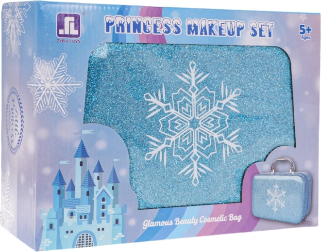 Make-upset voor sneeuwprinsessen met draagetui