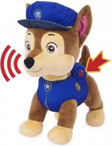PAW PATROL CHASE MET GELUIDEN EN KWISPENDE STAART