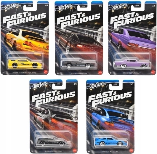 Hot Wheels Fast & Furious – verzamelauto’s 1:64, mix van modellen