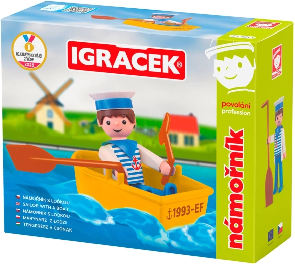 Efko Igráček zeeman – set figuur met bootje