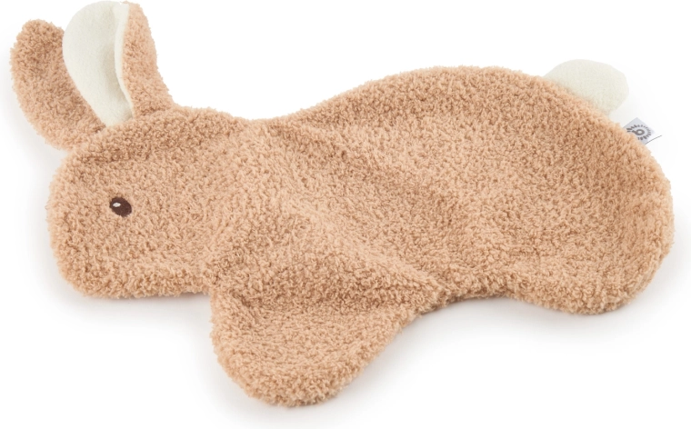 Bieco stoffen knuffeldoekje konijntje Fine