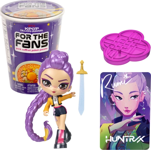 Mattel KPop Demon Hunters verzamel- verrassingsfiguur met accessoire en verzamelkaart (ramen)