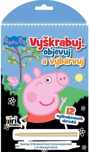 Kras, ontdek, kleur – Peppa Pig