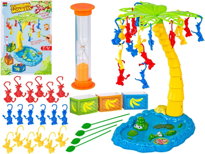 Behendigheidsspel Tumbling Monkeys – springende aapjes - 1 stuk
