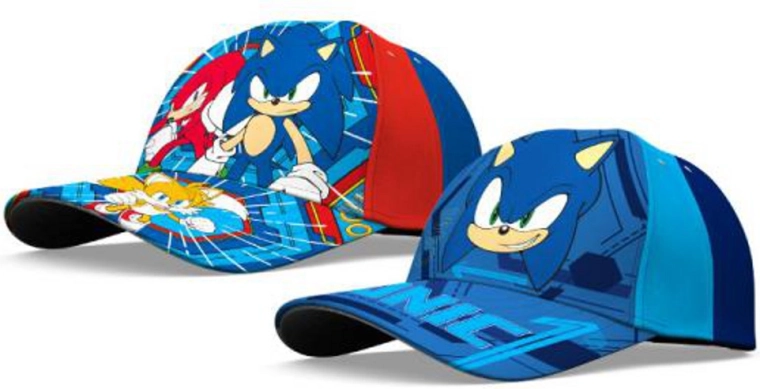 Sonic pet van katoen voor kinderen 52/54 cm