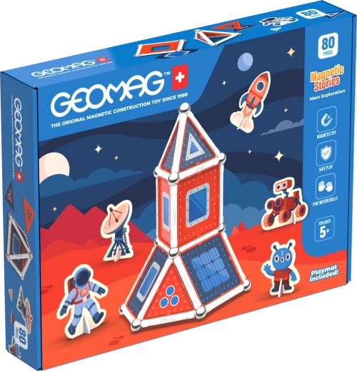 Geomag Stories Mars magnetische bouwset 80 onderdelen