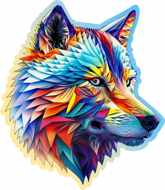 Houten puzzel Nobele Wolf 250 stukjes WOODEN CITY