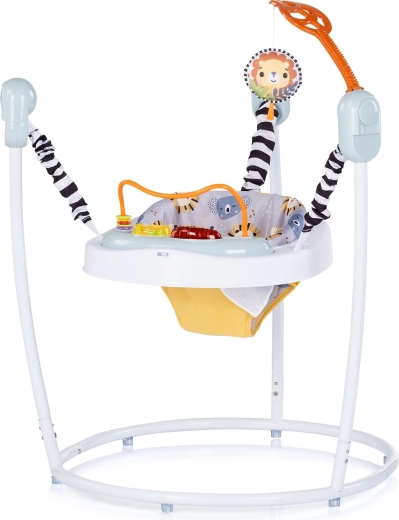 Chipolino springstoel voor baby Jumpy Joy blue