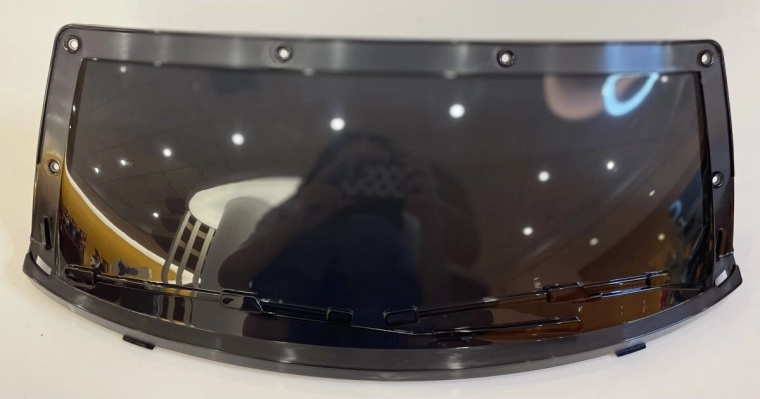 Beschermschild (windshield) voor kinder elektrische auto Fiat 500 Ride-on - 1 stuk