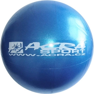 Acra overball 30 cm metallic blauw revalidatiebal - 1 stuk