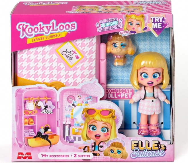 Pop KookyLoos Elle in koffertje