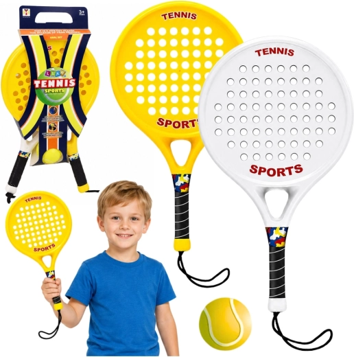 Strandtennisset – rackets en bal