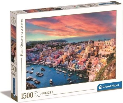 Clementoni puzzel Picturesque Procida Island 1500 stukjes