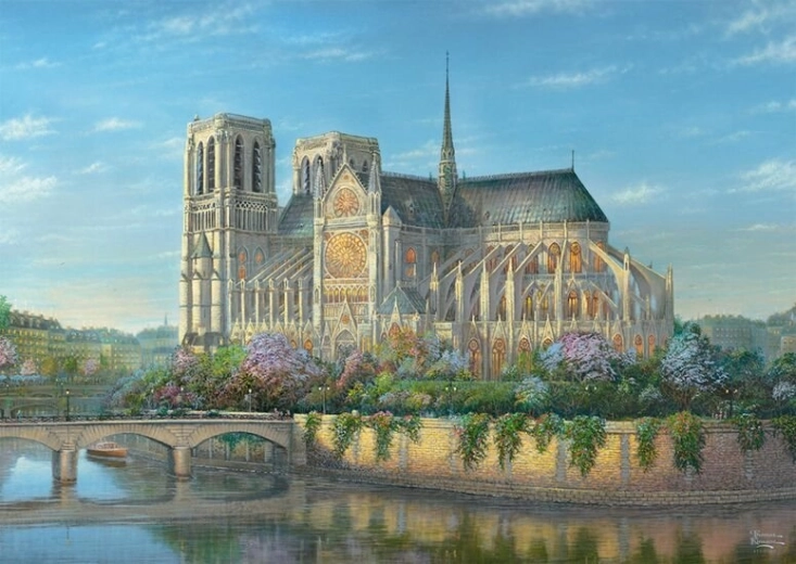 Puzzel Notre-Dame 1000 stukjes