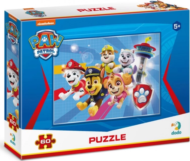 Puzzel Paw Patrol Klaar voor actie 60 stukjes