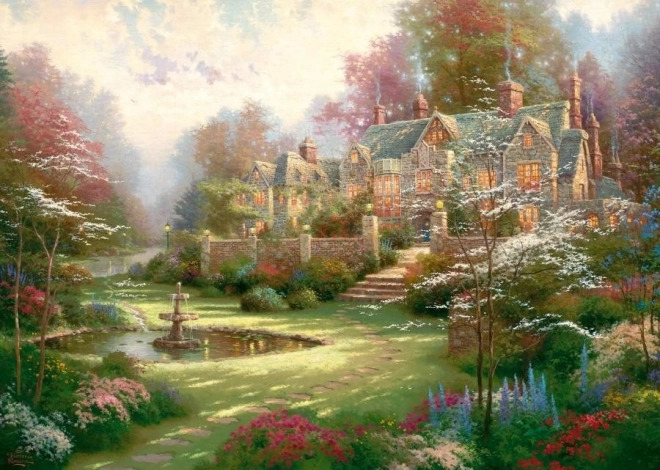 Puzzle SCHMIDT Tuinen bij Spring Gate 2000 stukjes