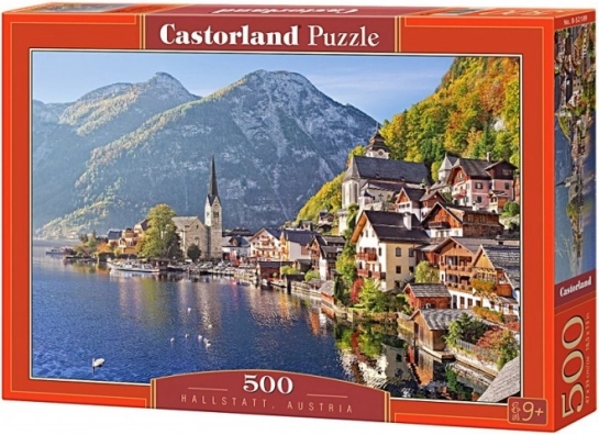 Puzzel 500 stukjes Hallstatt, Oostenrijk