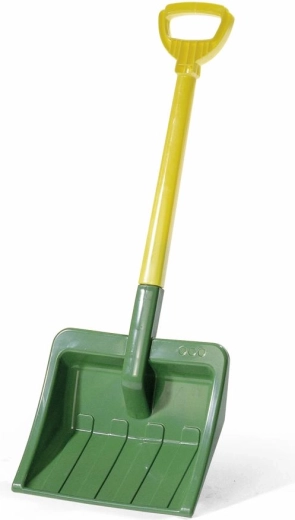 Groene schep voor tuin en sneeuw