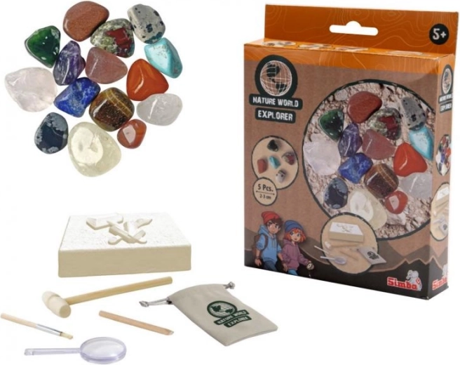 Set voor het delven van mineralen