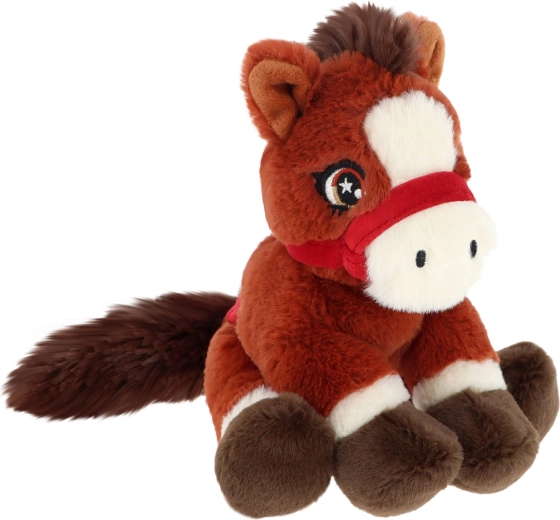 Keel Toys Keeleco pluchen voskleurige pony 22 cm