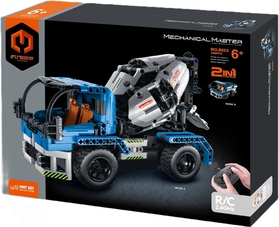 IM.Master RC betonmixer 2-in-1 op afstand bestuurbaar (394 onderdelen)