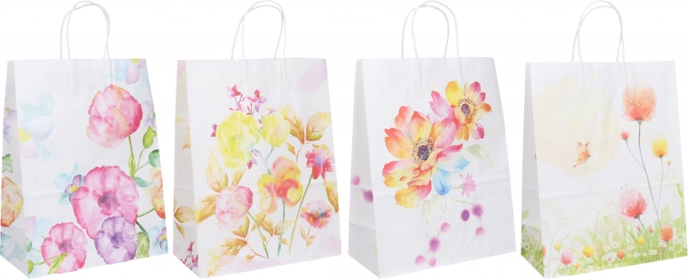 Cadeautas M 26 × 33 × 12 cm – jaarrond mix