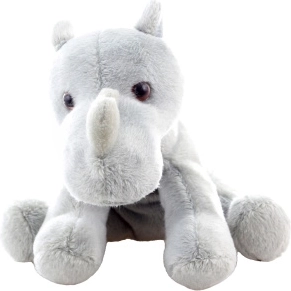 Pluchen neushoorn 15 cm