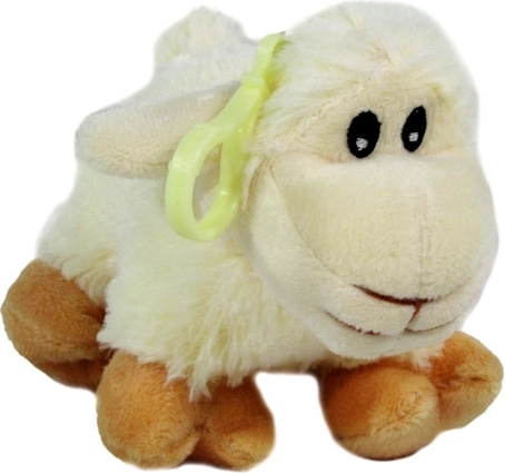 Pluchen schaap met geluid 15 cm