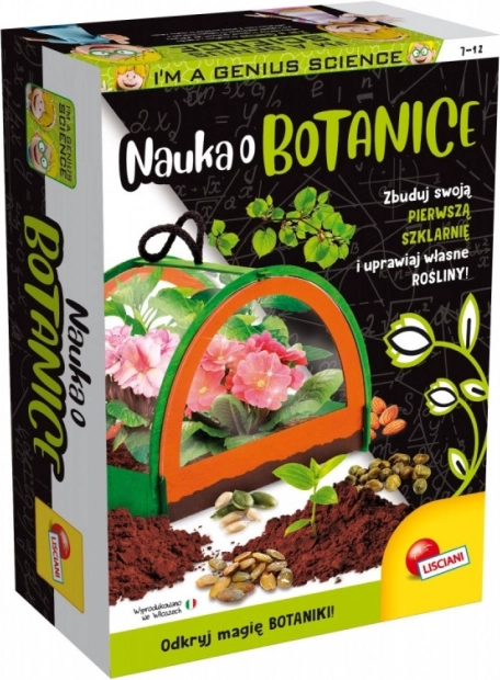 Wetenschappelijke set I'm a Genius Botanica – mini-kas voor kinderen