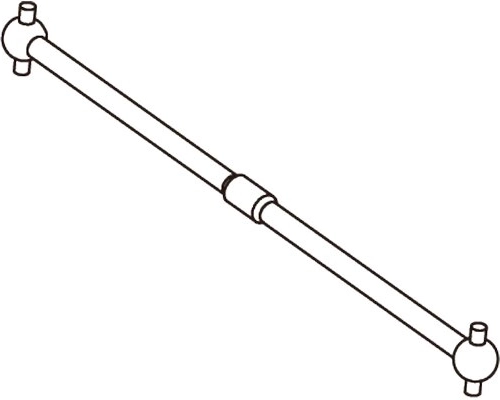 JAMARA achterste aandrijfas BL8 (2 stuks)