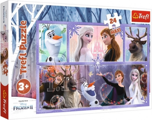 Puzzel Magische wereld Frozen 2 24 Maxi stukjes