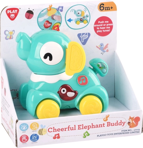 Playgo vrolijke olifant – interactief speelgoed voor de allerkleinsten