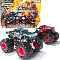 Monster Jam – set van 2 monstertrucks 1:64 VENOM en THE AMAZING SPIDER-MAN