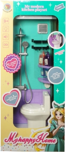 Accessoires voor poppen – badkamer