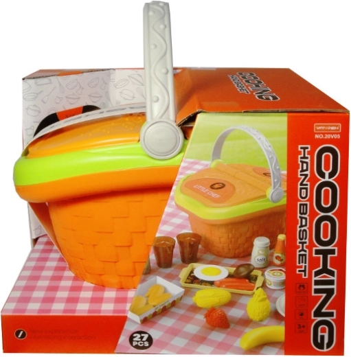 Picknickmand met accessoires voor kinderen