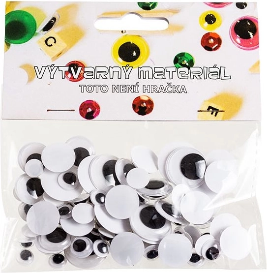 Ogen met beweeglijke pupil voor creaties