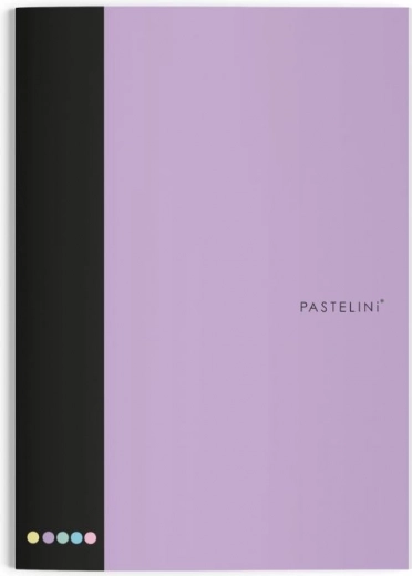 A4 schrift gelinieerd PASTELINI paars