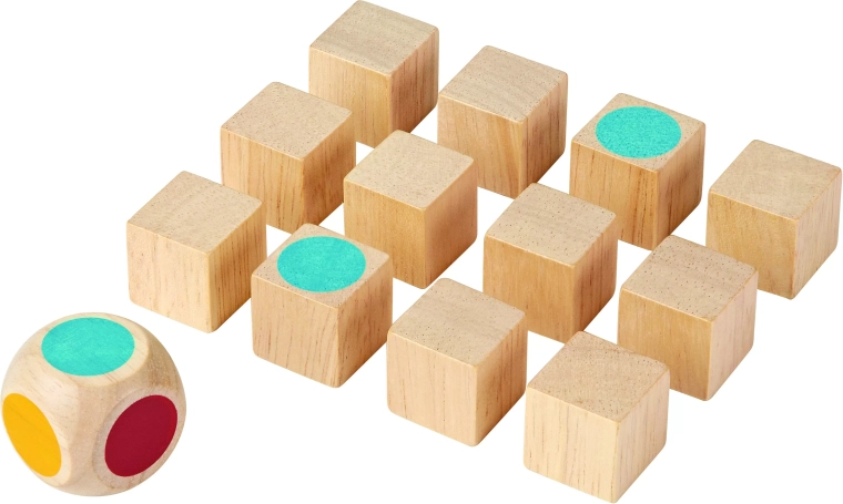 PlanToys mini memoryspel in een blikje